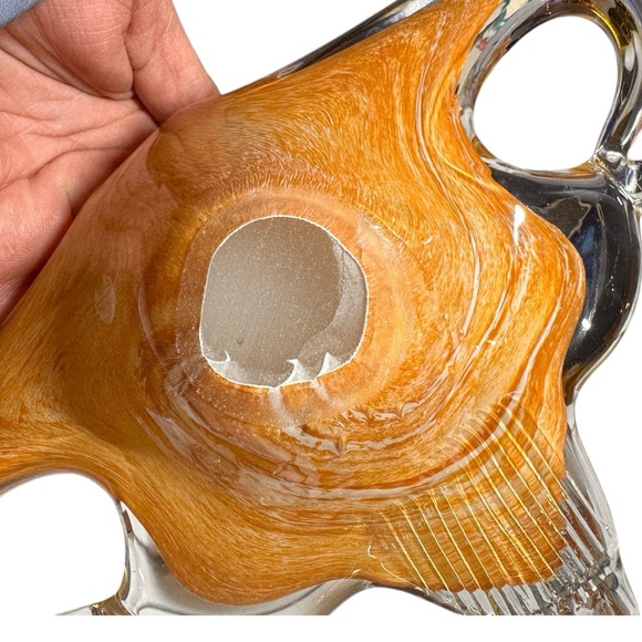 STUNNING HAND BLOWN MURANO GLASS SWAN (EUC) - Picture 6 of 8